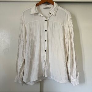 Zara Linen Blend Shirt